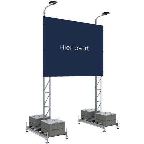 Billboard voor reclame-uiting 3000 K - Schake