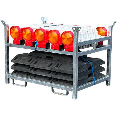 Opslag- en transportpallet voor geleidebaken Bast RA2/B - Schake