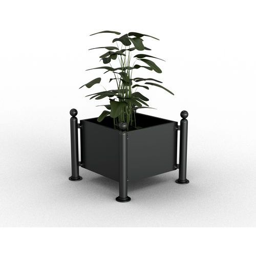 Plantenbak met ronde buizen - Schake