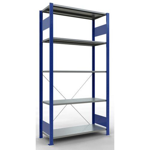 Rayonnage léger Easy-Fix - Finition époxy - Schulte
