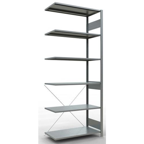 Lichte stelling Easy-Fix - Enkelzijdig - H 2500 mm - gegalvaniseerd - Schulte