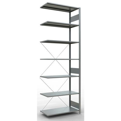Lichte stelling Easy-Fix - Enkelzijdig - H 3000 mm - Gegalvaniseerd - Schulte