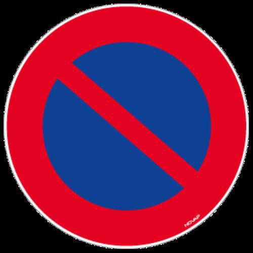 Vloerpictogram - Verboden te parkeren - 300 mm -Novap