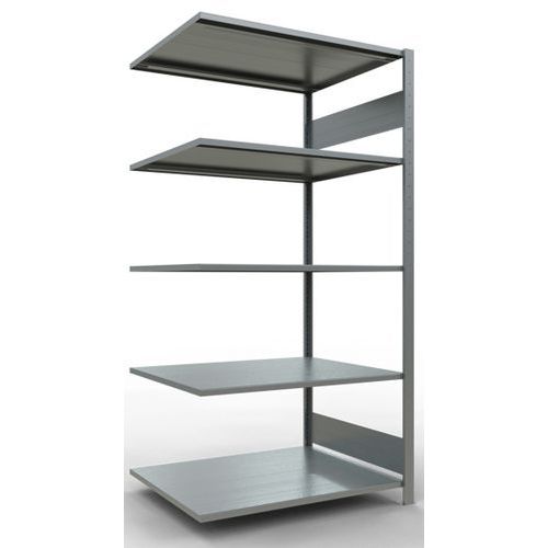 Rayonnage léger Easy-Fix -Double face - Finition galva - Schulte