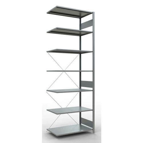 Lichte stelling Easy-Fix - Enkelzijdig - H 3000 mm - Gegalvaniseerd - Schulte