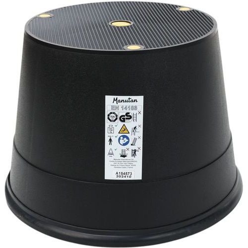 Marchepied mobile polypropylène - 1 marche - Manutan Expert