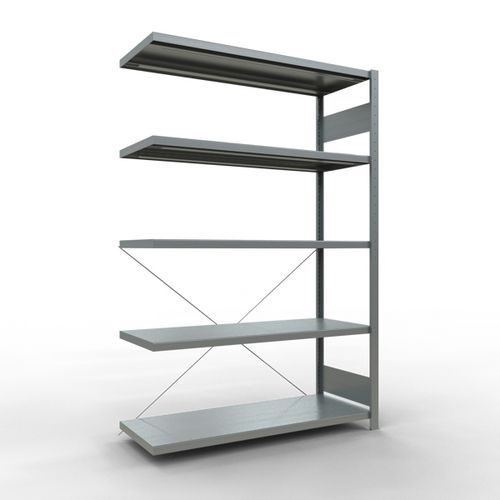 Lichte stelling Easy-Fix - Enkelzijdig - H 2000 mm - Gegalvaniseerd - Schulte