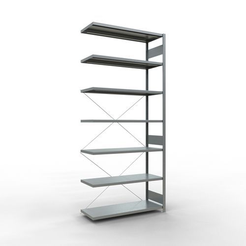 Lichte stelling Easy-Fix - Enkelzijdig - H 3000 mm - Gegalvaniseerd - Schulte