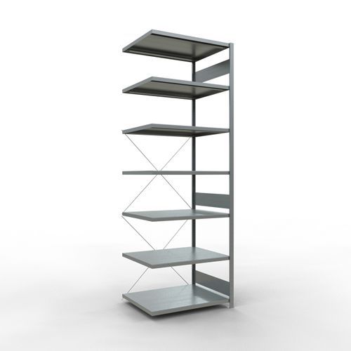 Lichte stelling Easy-Fix - Enkelzijdig - H 3000 mm - Gegalvaniseerd - Schulte