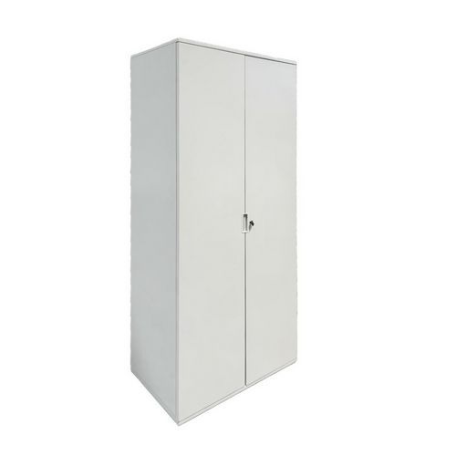 Armoire reconditionnée haute 2 portes - Grise