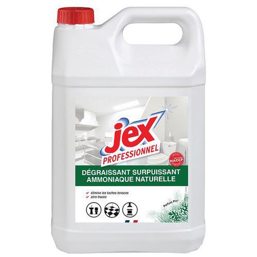 Ontvetter natuurlijke ammoniak Jex Professionnel - Fles 5 l Ontvetter natuurlijke ammoniak Jex Professionnel - Fles 5 l
