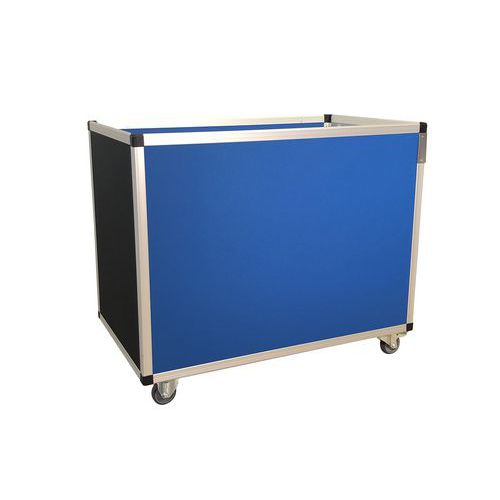 Dossierwagen met verende bodem en handvat 1050x750 mm - 100 kg - FIMM