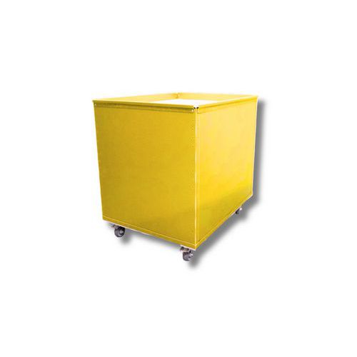 Dossierwagen met verende bodem polypropyleen 850x650 mm - 50 kg - FIMM
