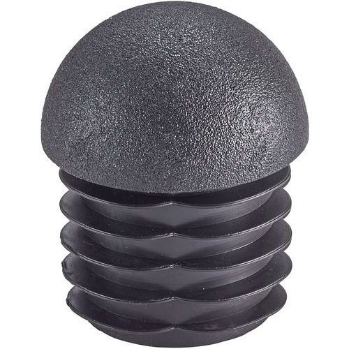 Set van 2 zwarte doppen - Diameter 42 mm - Mottez