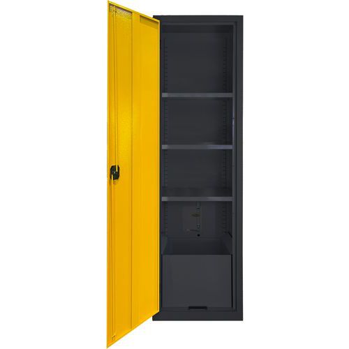 Armoire de sécurité pour batteries lithium-ion avec réservoir d'eau