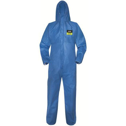 Wegwerpoverall Air - Type 5/6 - Blauw - Uvex