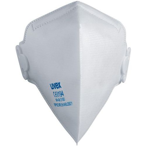 Fijnstofmasker Silv-Air Classic 3100 FFP1 – Doos van 30 – Uvex