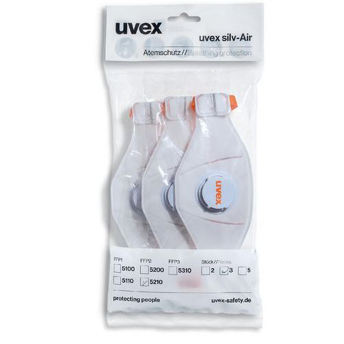 Gezichtsmasker Silv-Air Premium 5210 FFP2