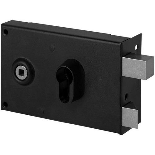 Horizontaal opbouwslot met Europese cilinder - Abus