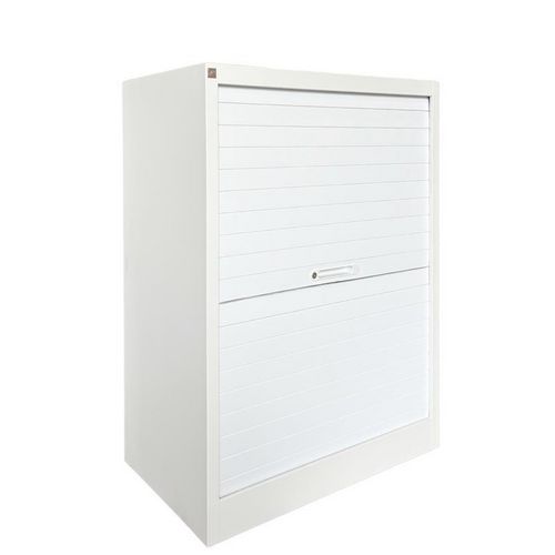 Refurbished witte lage roldeurkast - JEC