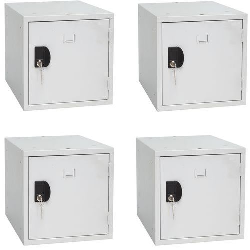 Case vestiaire cube - Lot de 4 - Manutan Expert