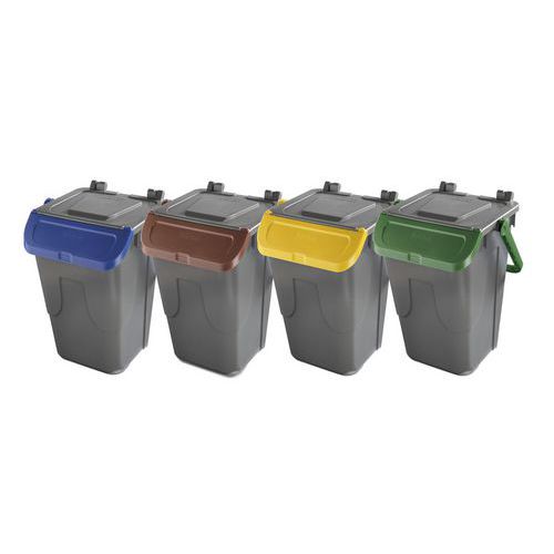 Kunststof afvalbak voor recycling 35 l - Mobil Plastic