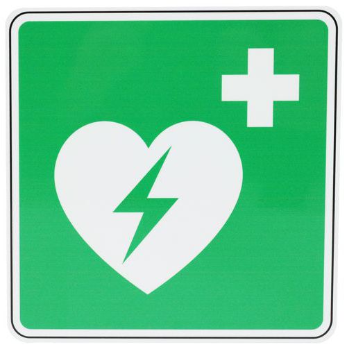 Bord AED, aluminium - Manutan Expert