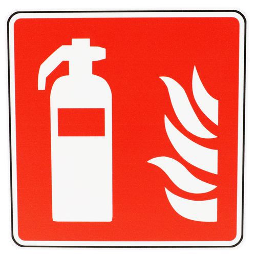 Brandbord - Brandblusser - PVC - Manutan Expert