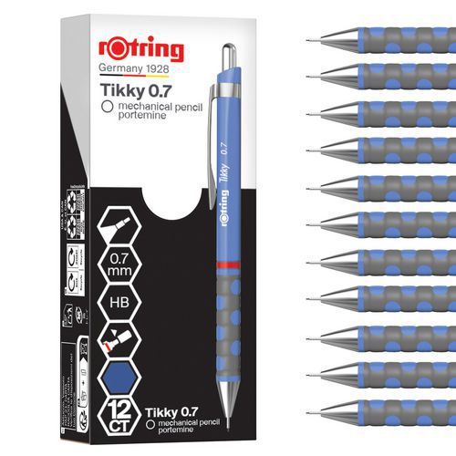 Vulpotlood HB 0,7 mm, Rotring Tikky-collectie - Rotring
