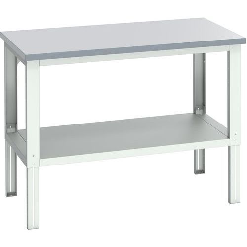 Cubio bank met legbord - 1500x900x740-1140mm - Bott
