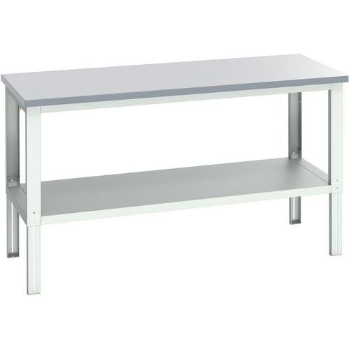 Cubio bank met legbord - 2000x900x740-1140mm - Bott