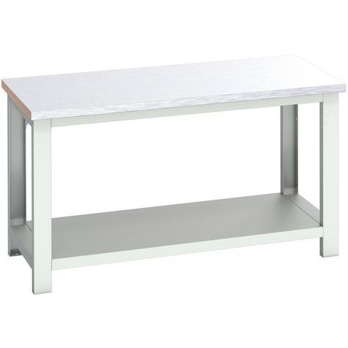 WerkBank Cubio staal met legbord - 1500x750x840mm - Bott