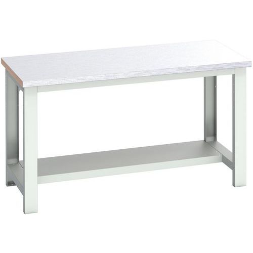 WerkBank Cubio stalen coating legbord - 1500x750x840mm - Bott