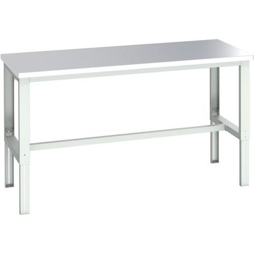 WerkBank Cubio roestvrijstaal - 2000x900x740-1140mm - Bott