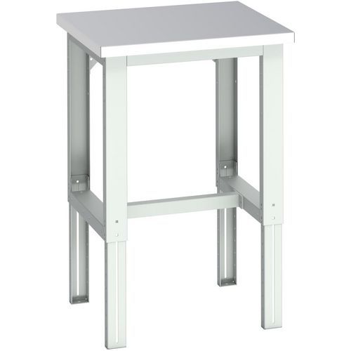 WerkBank Cubio roestvrijstaal - 750x750x740-1140mm - Bott