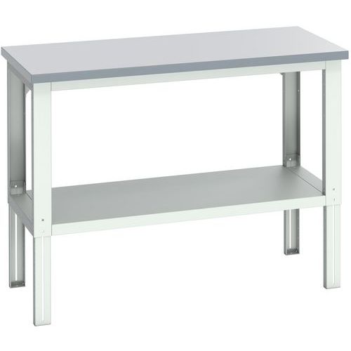 WerkBank Cubio melamine legbord - 1500x750x740-1140mm - Bott