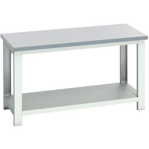 WerkBank Cubio melamine legbord - 1500x750x840mm - Bott