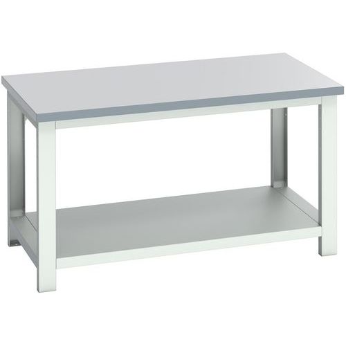 WerkBank Cubio melamine legbord - 1500x900x840mm - Bott