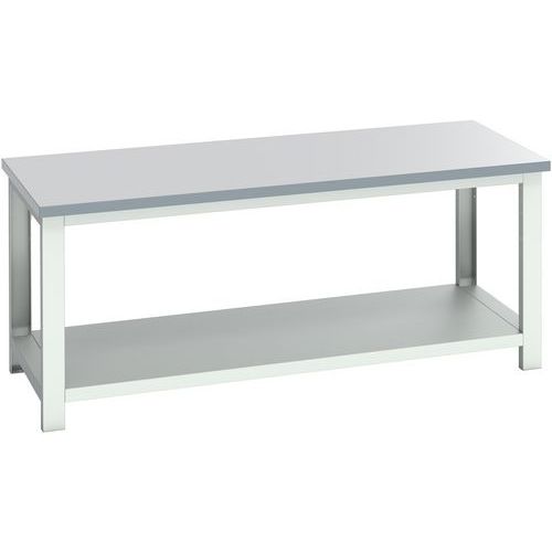 WerkBank Cubio melamine legplank - 2000x900x840mm - Bott
