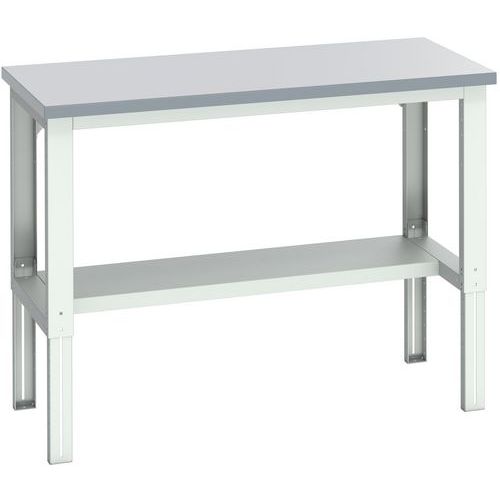 WerkBank Cubio melamine legbord - 1500x750x740-1140mm - Bott