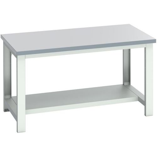 WerkBank Cubio melamine legbord - 1500x900x840mm - Bott