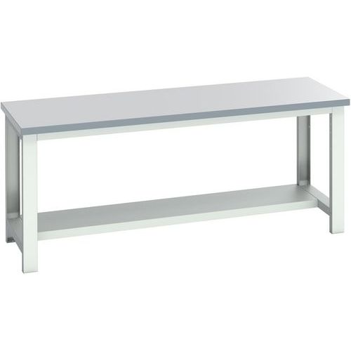WerkBank Cubio melamine legbord - 2000x750x840mm - Bott