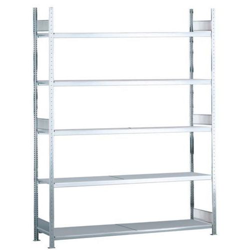 Rayonnage grande largeur Easy-Fix Plus - Tablette galva - Schulte