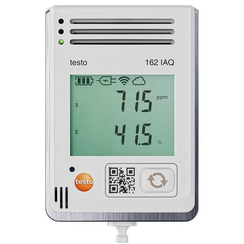 Weergave van omgevings-CO2 162 IAQ- Testo