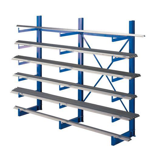Stelling Quick-Lang - belasting 200 kg per niveau - Schulte