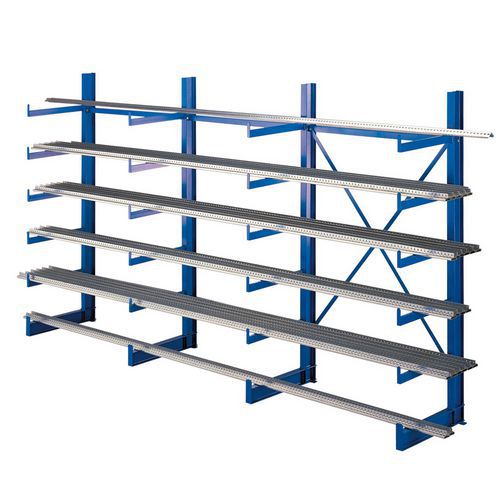Rayonnage Quick-Lang - Simple ou double face - Schulte