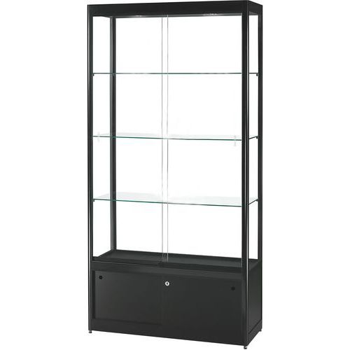 Vitrinekast - 1000 x 400 x 2000 mm en kast - Manutan Expert