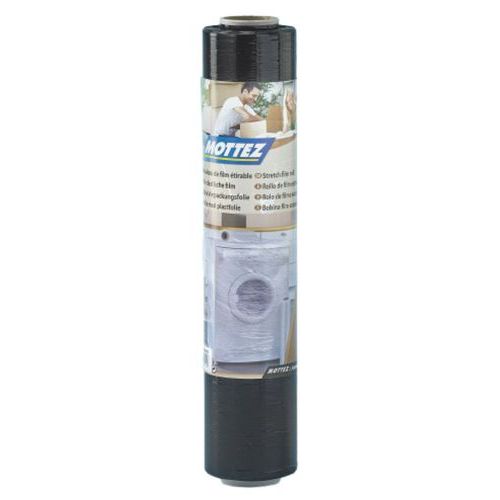 Rekfolie zwart - 300 m x 45 cm - Mottez