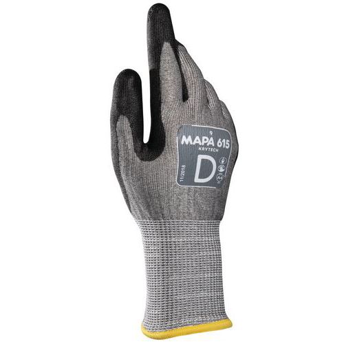 Snijbestendige handschoenen Krytech 615 niveau D - touchscreens - Mapa