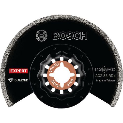 Segmentzaagblad Starlock diamant Grout ACZ85RD4 1 - Bosch